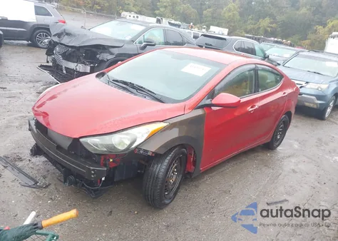 2012 Hyundai Elantra Gls (Ulsan Plant) из США, поврежденный, VIN KMHDH4AE6CU431883